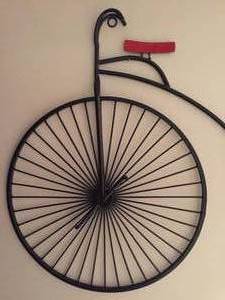 lot 44 image: Metal Trike Wall Hanging