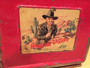 lot 49 image: Hopalong Cassidy Lunch Box