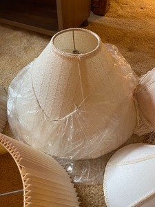 lot 16 image: Lot of  Lampshades