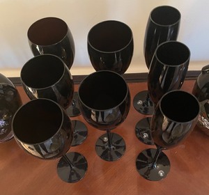 lot 15 image: Fun Black Themed Decor Lot
