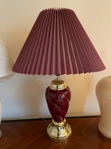 lot 27 image: Lot of Three Lamps
