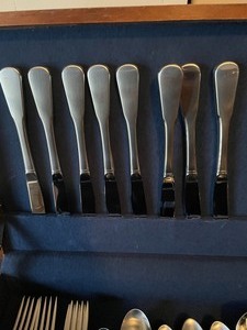 lot 42 image: Flatware- The Commodore Collection by Rosalco