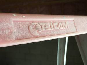 lot 131 image: 6 Foot Aluminum Tricam Ladder