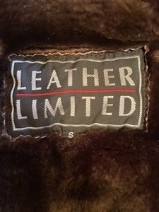 lot 124 image: Leather Limited Coat