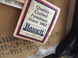 lot 154 image: Basset Chair with Upholstered Seat