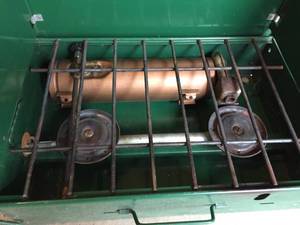 lot 159 image: Vintage Coleman Two Burner Camp Stove