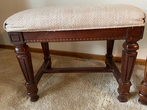 lot 102 image: Pair of Decorative Foot Stools