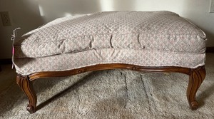 lot 108 image: Upholstered Ottoman