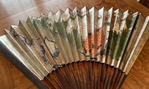 lot 310 image: Large Decorative Hand Fan