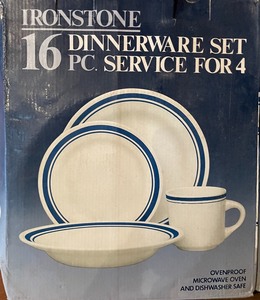 lot 241 image: Inronstone Service for 8