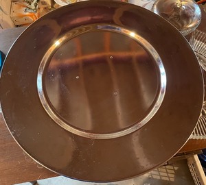 lot 291 image: Large Silver Plated Lazy Susan