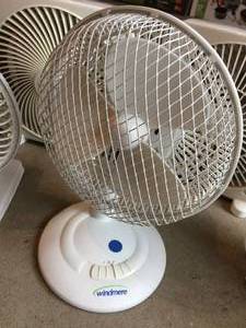 lot 218 image: Large Desk Fan Lot