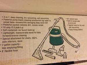 lot 260 image: Bissell Big Green Dry  Wet Vac