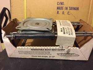lot 330 image: B & M Adjustable Boat Seat Clamp