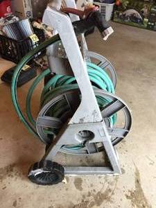 lot 350 image: Suncaste Graphite Hose Reel and Hose