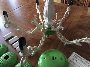 lot 355 image: Vintage JC Penney Home Lighting Fixture