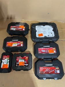 lot 17 image: Lot of Assorted Husky Tool Kits