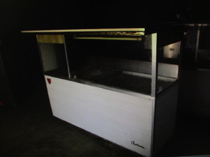 lot 10 image: Vintage Cretors popcorn counter stand