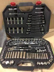 lot 4 image: 14 in., 38 in. and 12 in. Drive Mechanics Tool Set (149-Piece) by Husky GOOD CONDITION SEE PICS 
