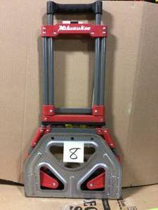 lot 8 image: 150 lbs. Fold-Up Truck by Milwaukee GOOD CONDITON SEE PICS 