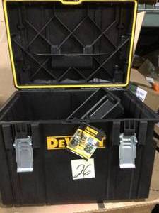 lot 26 image: TOUGHSYSTEM 22 in. Mobile Tool Box by DEWALT GOOD CONDITION SEE PICS 