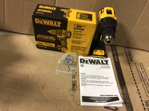 lot 53 image: ATOMIC 20-Volt MAX Brushless Cordless 12 in. DrillDriver (Tool-Only) by DEWALT GOOD CONDITION SEE PICS 