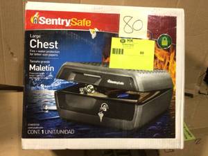 lot 80 image: 0.36 cu. ft. Fire Safe, Waterproof Fire Resistant Chest, Large by SentrySafe