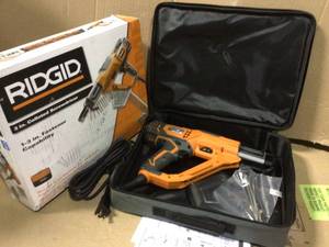 lot 100 image: 3 in. Drywall and Deck Collated Screwdriver by RIDGID