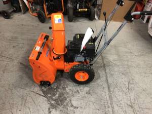 lot 115 image: 22 in. 2-Stage Gas Snow Blower by YARDMAX in good conditions
