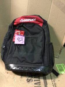 lot 42 image: 16 in. Tool Backpack by Husky