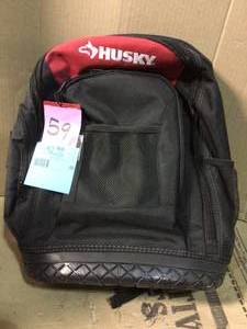 lot 59 image: 16 in. Tool Backpack by Husky