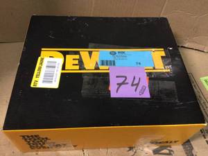 lot 74 image: Mens Canton 6 Work Boots - Steel Toe - Walnut Pitstop Size 13(M) by DEWALT not used