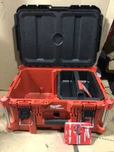 lot 87 image: PACKOUT 22 in. Large Tool Box by Milwaukee