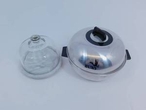 West Bend Bun Warmer  Marble Cheese Platter with Glass Dome