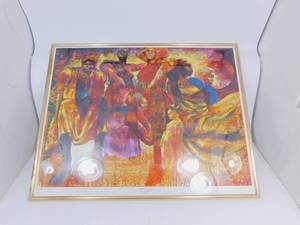 Collectible Hand Signed 1993 A Room Full of Sisters by Paul Goodnight