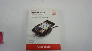 2 New Sandisk iXpand Base for iPhone Backup