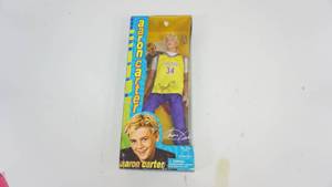 New Aaron Carter Doll in Autographed Package