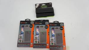 New E-Circut Black Cell Phone Case  3 Black Web Wallet Card Cases