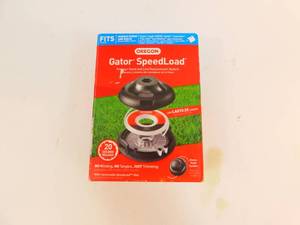 New Gator Speed Load Trimmer Head & Line Replacement System