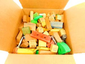 Assortment of Vintage Toy Blocks