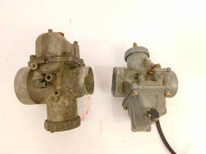 2 Vintage Mikuni Car Carburetors