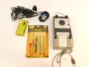 Vintage Simpson Multicorder 604  Sawyers Transformer  IIT 4 Pc Circuit Voltage & Testing Kit