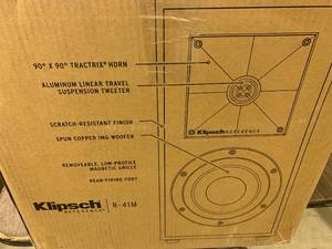 lot 22 image: KLIPSCH SPEAKERS