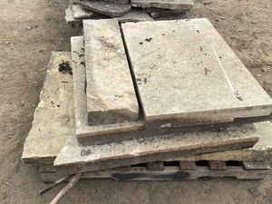 (2) Pallet Lot Of Landscape Stone Material