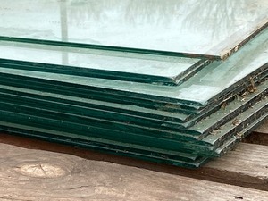 Pallet Lot Of Sheeted Glass