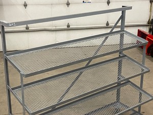 Commercial Rolling Storage Rack  Shelf