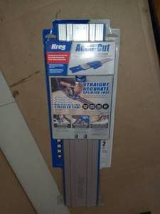 48 in. Accu-Cut Aluminum Circular Saw Track by Kreg- not used