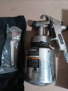 Siphon Feed General Purpose Spray Gun by Husky- used