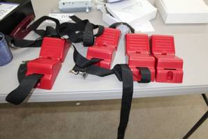 lot 76 image: Lot of (4) Tank Securing Straps