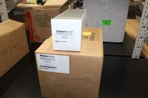 lot 255 image: Lot of (1 Case) Fisher Scientific Fisherbrand Disposable Culture Tubes 13x100mm Borosilicate Glass Heavy Wall 250-count